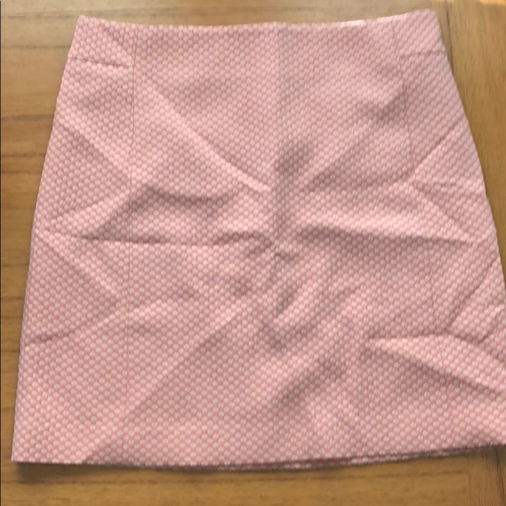 Loft polka dot skirt